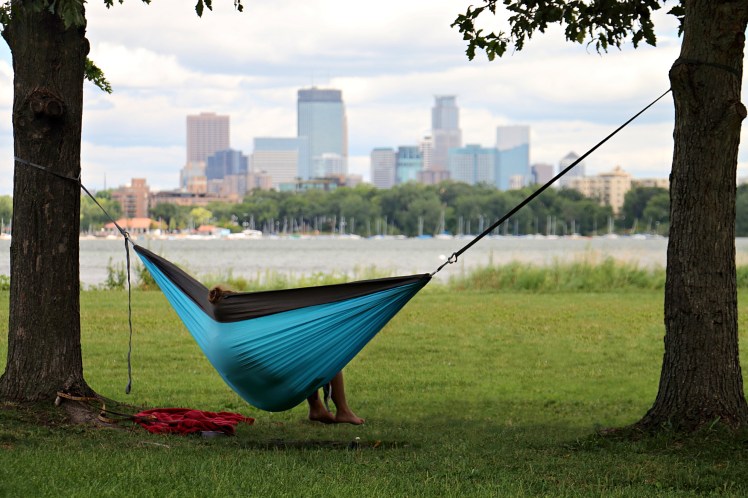 Hammocking in Minneapolis