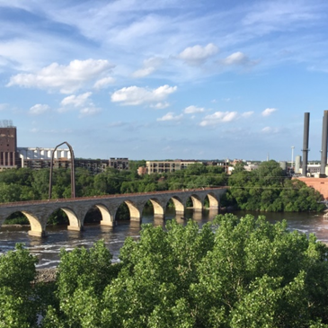 Stone Arch Bridge in Minneapolis
